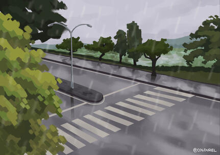 Rainy Road Rainy Road